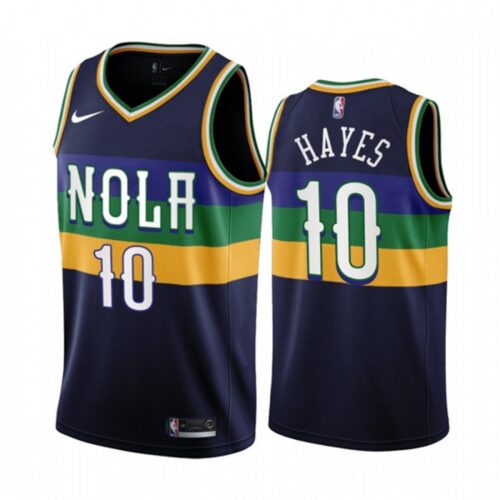 68646853e6be7_1 Men's New Orleans Pelicans #10 Jaxson Hayes 2022/23 Black City Edition Stitched Basketball Jersey