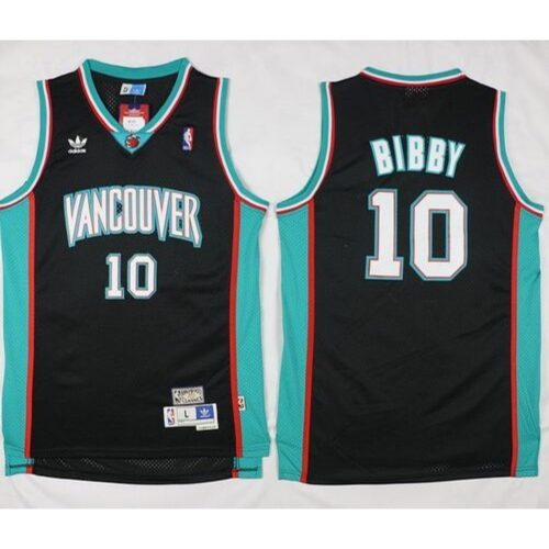 6864689ef1e13_1 Grizzlies #10 Mike Bibby Black Throwback Stitched NBA Jersey