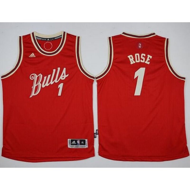 6864690a2b533_1 Bulls #1 Derrick Rose Red 2015-2016 Christmas Day Stitched Youth NBA Jersey