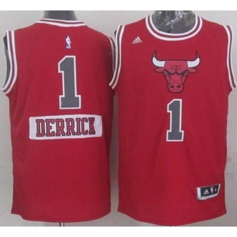 6864690d06c06_1 Bulls #1 Derrick Rose Red 2014-15 Christmas Day Stitched Youth NBA Jersey