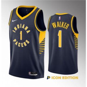 68646ac0c49eb_1 Men's Indiana Pacers #1 Jarace Walker Navy 2023 Draft Icon Edition Stitched Basketball Jersey