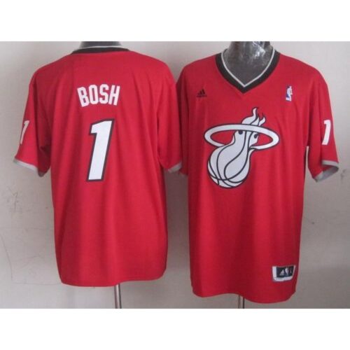 68646ba599124_1 Heat #1 Chris Bosh Red 2013 Christmas Day Swingman Stitched NBA Jersey