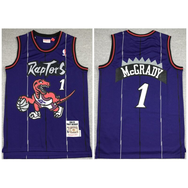 68646c10e5f65_1 Men's Toronto Raptors #1 Tracy Mcgrady Purple Throwback Stitched Jersey