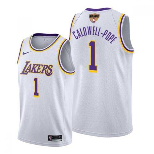 68646c6d6ead3_1 Men's Los Angeles Lakers #1 Kentavious Caldwell-Pope 2020 White Finals Bound Association Edition Stitched Jersey