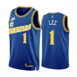 68646c7c60459_1 Men's Golden State Warriors #1 Damion Lee 2022/23 Royal Classic Edition Stitched Basketball Jersey