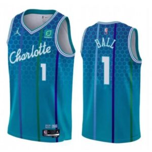 68646d09b4549_1 Men's Charlotte Hornets #1 LaMelo Ball Teal 2021-22 City Edition Stitched Basketball Jersey