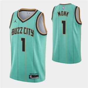 68646d0d4d7c6_1 Men's Charlotte Hornets #1 Malik Monk 2020-21 Teal City Edition Swingman Stitched Jersey
