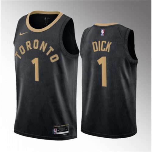 68646daa2a198_1 Men's Toronto Raptors #1 Gradey Dick Black 2023 Draft City Edition Stitched Basketball Jersey