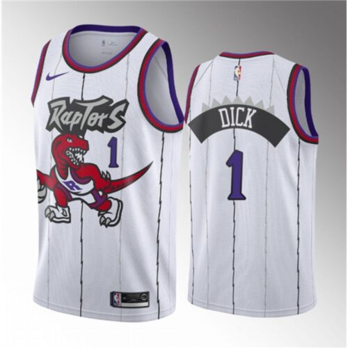 68646db1b3c64_1 Men's Toronto Raptors #1 Gradey Dick White 2023 Draft Classic Edition Stitched Basketball Jersey