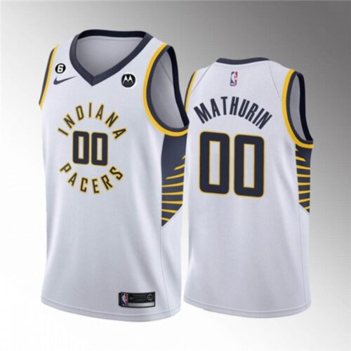 68646ec01ffdd_1 Men's Indiana Pacers #00 Bennedict Mathurin White Association Edition With NO.6 Patch Stitched Basketball Jersey