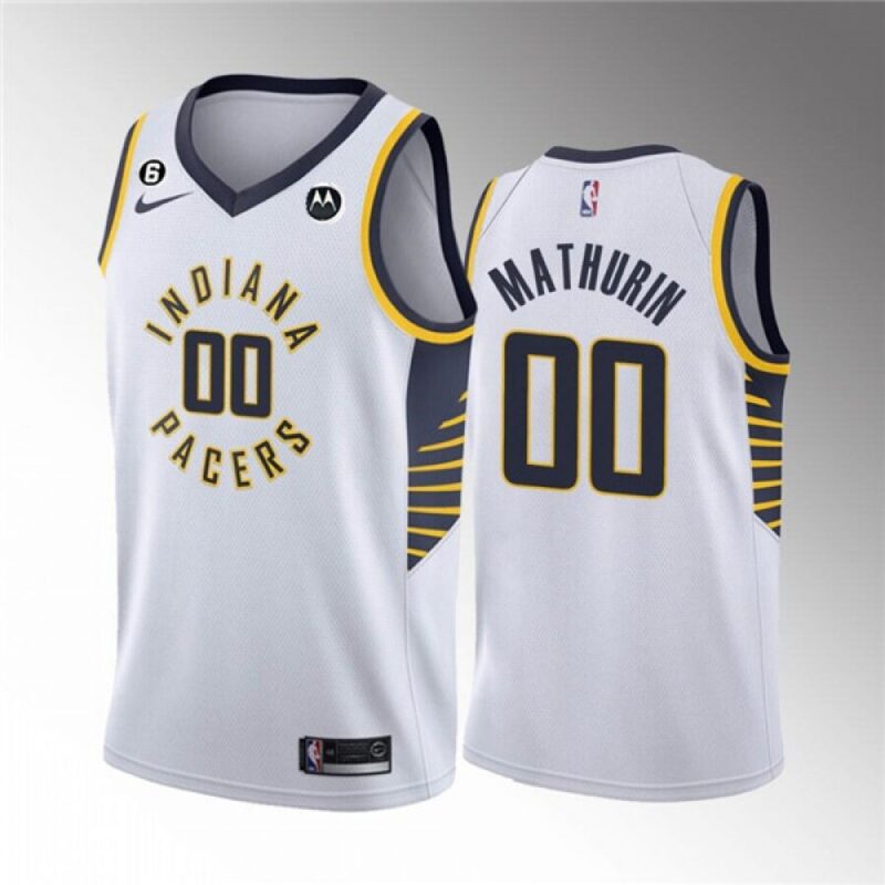 68646ec01ffdd_1 Men's Indiana Pacers #00 Bennedict Mathurin White Association Edition With NO.6 Patch Stitched Basketball Jersey