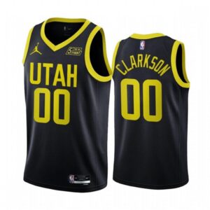68646efd47995_1 Men's Utah Jazz #00 Jordan Clarkson 2022/23 Black Statement Edition Stitched Basketball Jersey