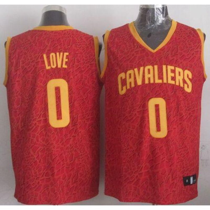 68646f9ce35c2_1 Cavaliers #0 Kevin Love Red Crazy Light Stitched NBA Jersey