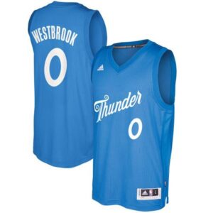 68646fc0964a9_1 Thunder #0 Russell Westbrook Blue 2016-2017 Christmas Day Stitched NBA Jersey