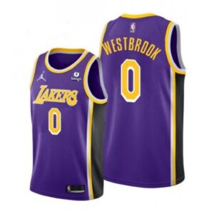 68646ffad3464_1 Men's Los Angeles Lakers #0 Russell Westbrook Purple Stitched Jersey