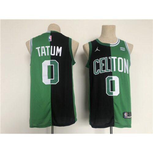 686470170a86b_1 Men's Boston Celtics #0 Jayson Tatum 2022 Green/Black Stitched Jersey