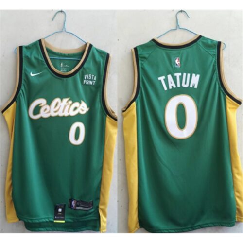 68647034c3f42_1 Men's Boston Celtics #0 Jayson Tatum Green Stitched Basketball Jersey