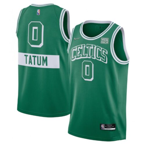68647049a5409_1 Men's Boston Celtics #0 Jayson Tatum 75th Anniversary 2021 Green Stitched Basketball Jersey
