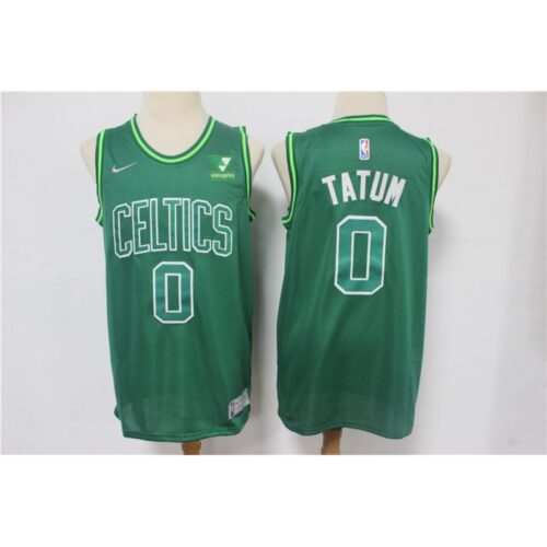 6864705201355_1 Men's Boston Celtics #0 Jayson Tatum Green Stitched Jersey