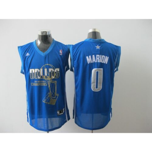 686470dd2ab54_1 Mavericks 2011 NBA Finals Champions #0 Shawn Marion Revolution 30 Blue Stitched NBA Jersey