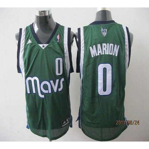 686470e1009d8_1 Mavericks #0 Shawn Marion Revolution 30 Green Stitched NBA Jersey
