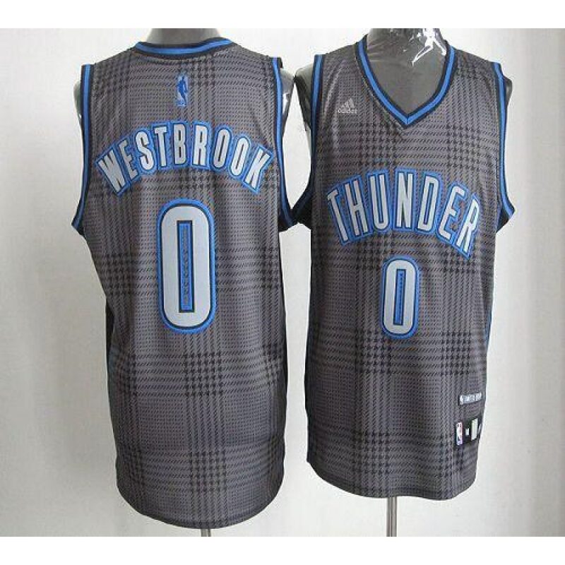 6864716d5840b_1 Thunder #0 Russell Westbrook Black Rhythm Fashion Stitched NBA Jersey