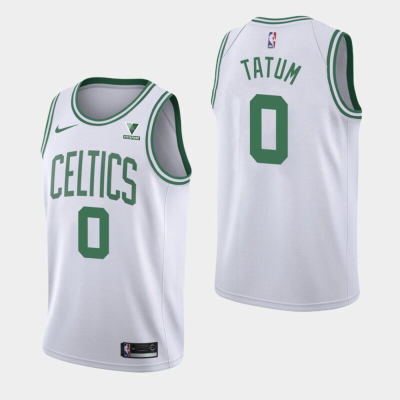 686471c8a1d2c_1 Men's Boston Celtics #0 Jayson Tatum White Association Edition Swingman Vistaprint Patch Stitched Jersey