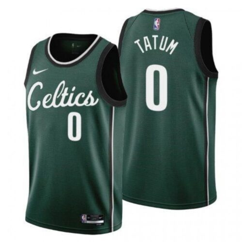 686471d493081_1 Men's Boston Celtics #0 Jayson Tatum Green 2022/23 City Edition Stitched Basketball Jersey