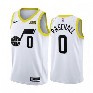 6864726a9bca0_1 Men's Utah Jazz #0 Eric Paschall 2022/23 White Association Edition Stitched Basketball Jersey