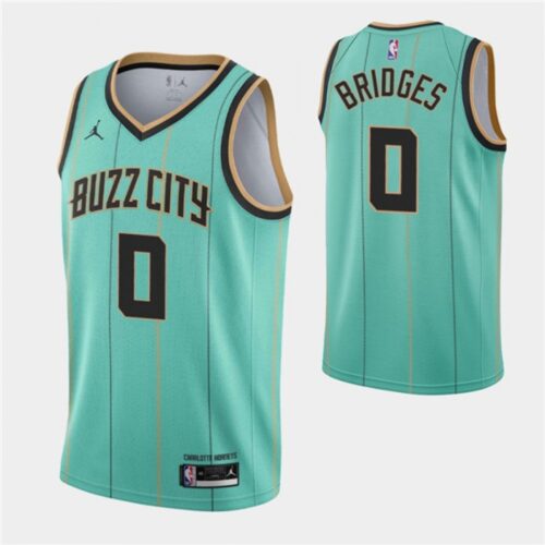 686472b6ee1ad_1 Men's Charlotte Hornets #0 Miles Bridges 2020-21 Teal City Edition Swingman Stitched Jersey