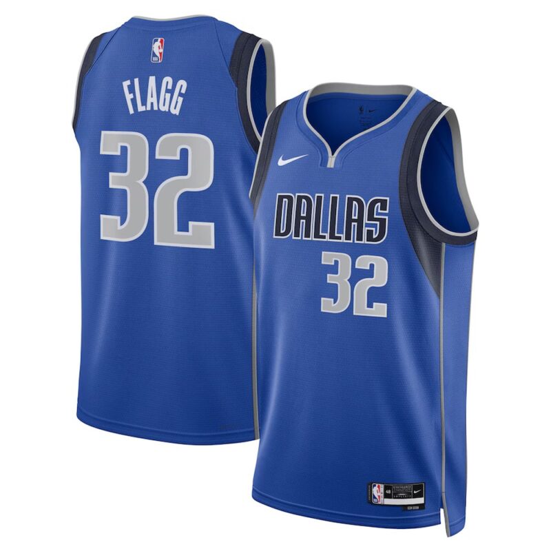 686472e9c82d7_1 Youth Dallas Mavericks #32 Cooper Flagg Nike Blue 2025 NBA Draft First Round Pick Swingman Icon Edition Jersey