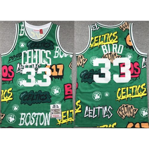 686473fe0569e_1 Men's Boston Celtics #33 Larry Bird Green 1995-96 Throwback Stitched Jersey