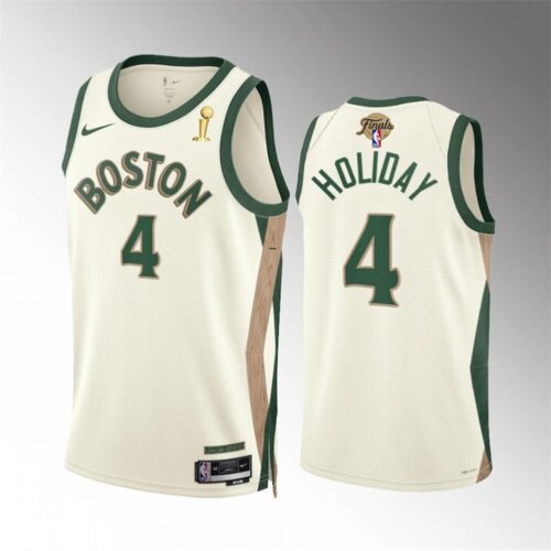 68647493dfe73_1 Men's Boston Celtics #4 Jrue Holiday 2024 Finals Champions City Edition Stitched Basketball Jersey