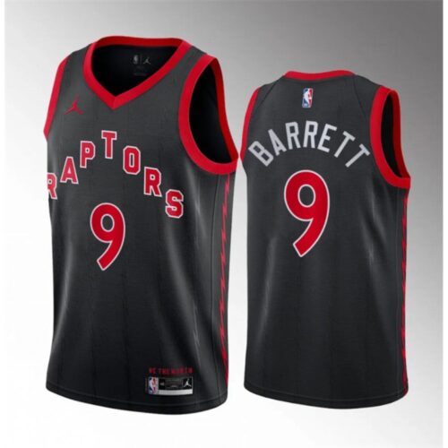 686475501744e_1 Men's Toronto Raptors #9 RJ Barrett Black Statement Edition Stitched Basketball Jersey
