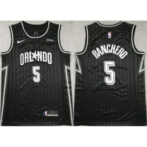 68647597c88ee_1 Men's Orlando Magic #5 Paolo Banchero Black Icon Edition Stitched Swingman Jersey