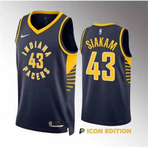 686475e128429_1 Men's Indiana Pacers #43 Pascal Siakam Navy Icon Edition Stitched Basketball Jersey