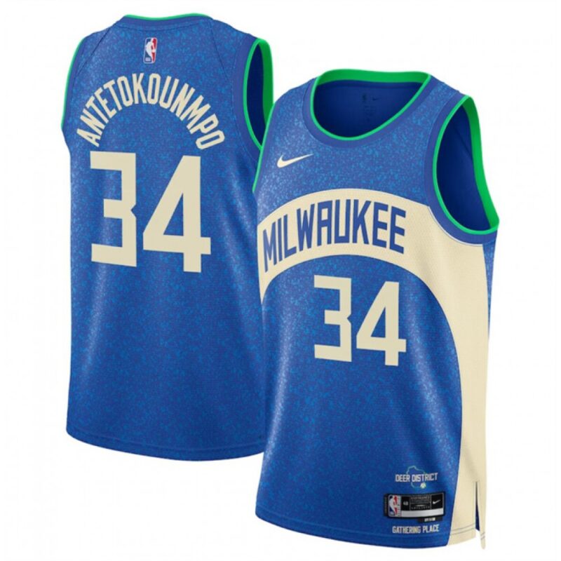 686476211b952_1 Youth Milwaukee Bucks #34 Giannis Antetokounmpo 2023/24 Blue City Edition Stitched Basketball Jersey