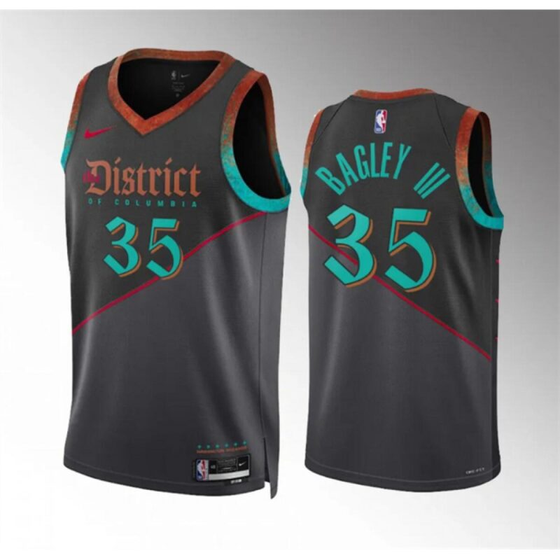 686476331a67c_1 Men's Washington Wizards #35 Marvin Bagley III Black 2023/24 City Edition Stitched Basketball Jersey