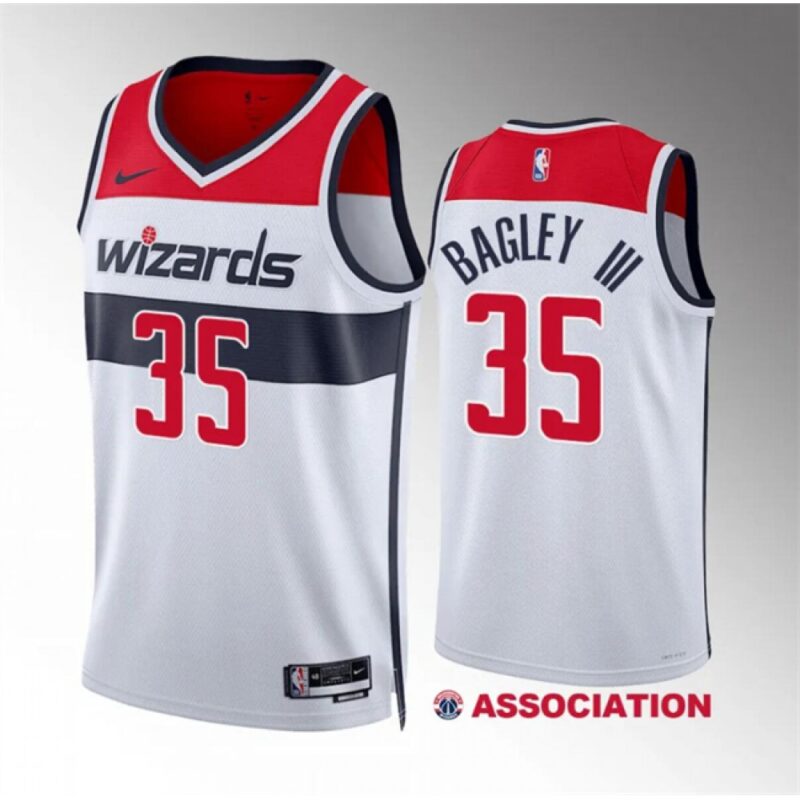 6864763e7f4f0_1 Men's Washington Wizards #35 Marvin Bagley III White Association Edition Stitched Basketball Jersey