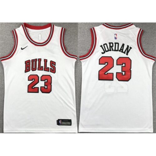 68647682126bb_1 Youth Chicago Bulls #23 Michael Jordan White Stitched Basketball Jersey