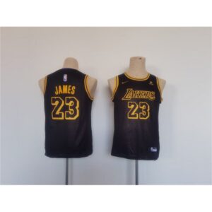 686476973eb2d_1 Youth Los Angeles Lakers #23 LeBron James Black Stitched Basketball Jersey