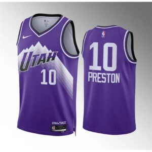686477563ca1a_1 Men's Utah Jazz #10 Jason Preston Purple Classic Edition Stitched Basketball Jersey