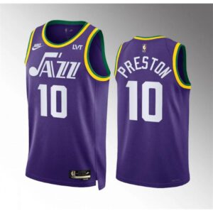 686477617af44_1 Men's Utah Jazz #10 Jason Preston Purple 2023/24 City Edition Stitched Basketball Jersey