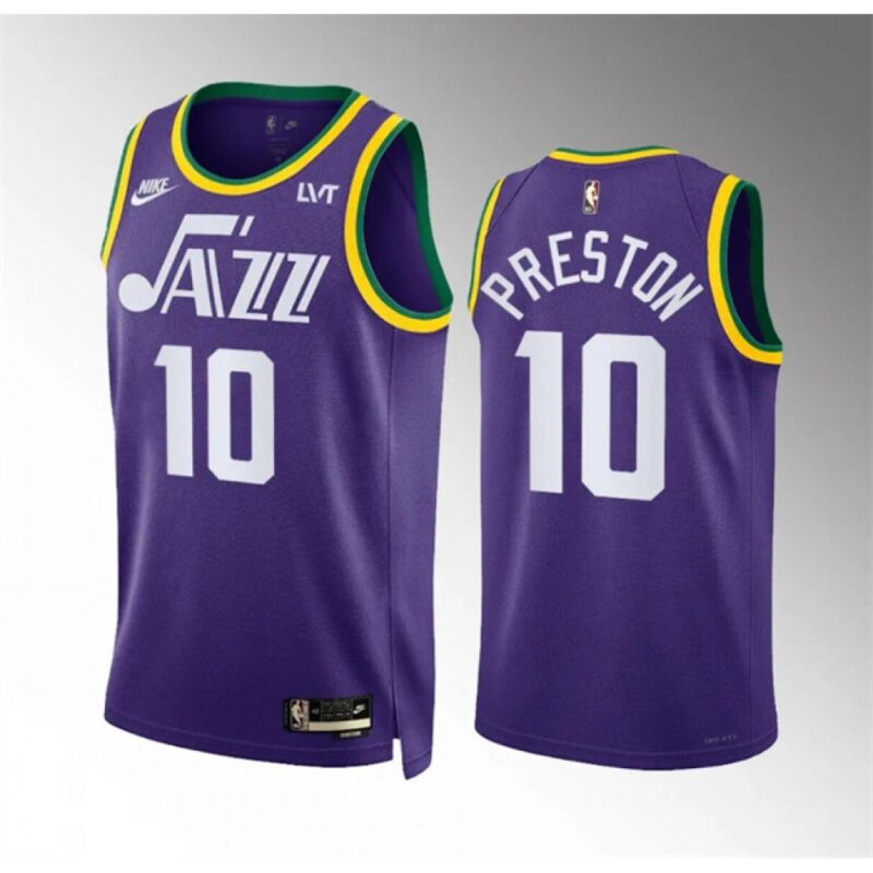 686477617af44_1 Men's Utah Jazz #10 Jason Preston Purple 2023/24 City Edition Stitched Basketball Jersey
