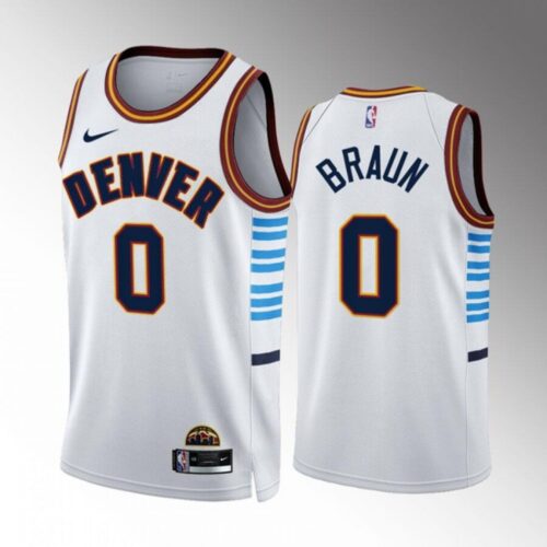 686477a215ae1_1 Men's Denver Nuggets #0 Christian Braun White 2022-23 City Edition Stitched Basketball Jersey