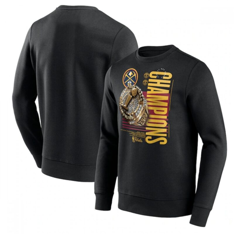 68647bc925596_1 Men's Denver Nuggets Black 2023 Finals Champions Locker Room Long Sleeve Sweatshirt