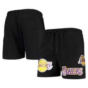 68647c5310890_1 Men's Los Angeles Lakers Blac Chenille Shorts