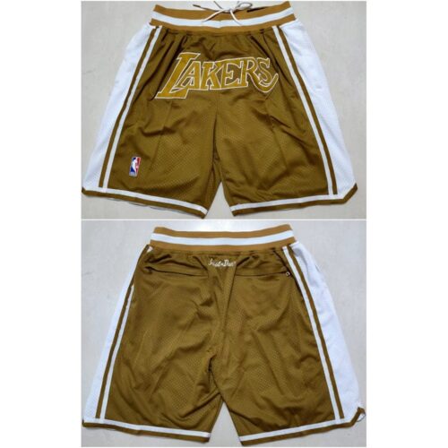68647c5590de9_1 Men's Los Angeles Lakers Tawny Shorts (Run Small)