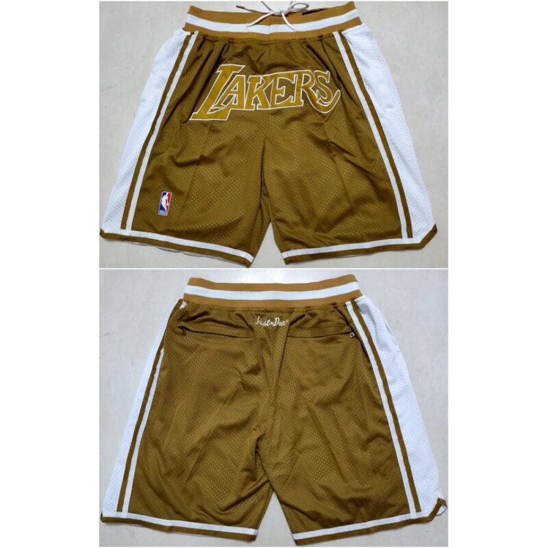 68647c5590de9_1 Men's Los Angeles Lakers Tawny Shorts (Run Small)