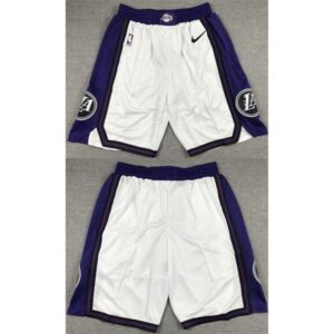 68647d05464ae_1 Men's Los Angeles Lakers White/Purple Shorts (Run Small)